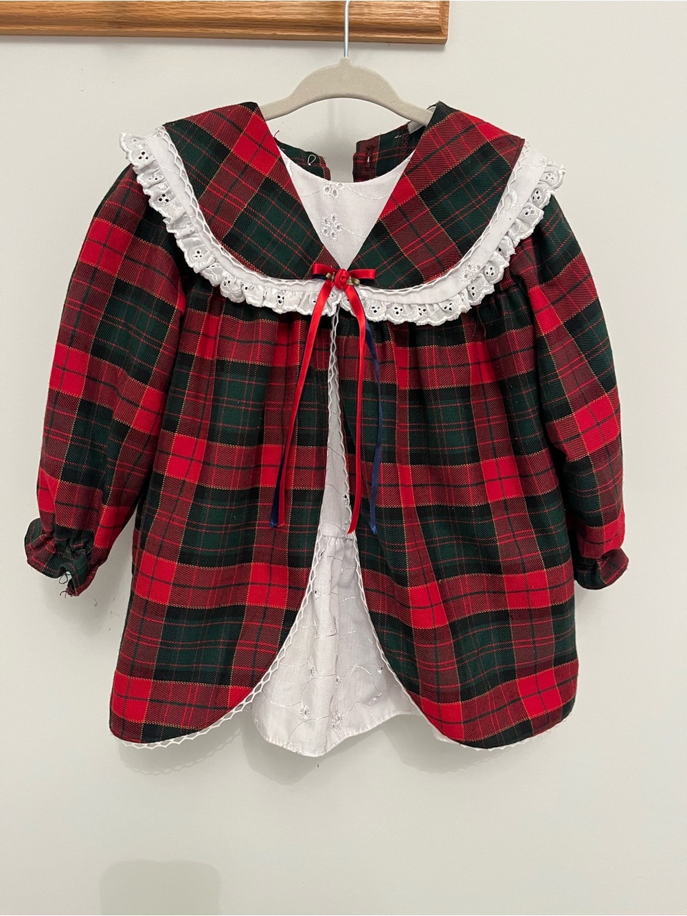 Vintage Baby Girl Christmas Dress size 24 months